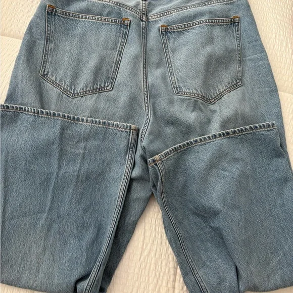 A&F Curve Love High Rise Wide Leg Jeans- size 14 or 32 - Picture 5 of 11